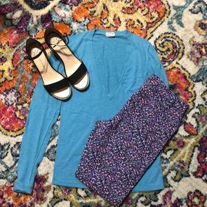 🎈G.H. Bass Floral Print Skinny Trouser